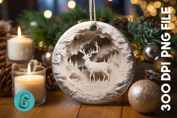 3D Reindeer Break Through Ornament 35: A Practical Evaluation for Creative Professionals