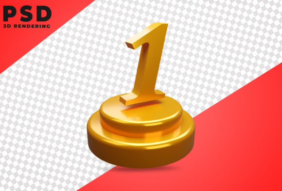 Elevating Your Portfolio: The Strategic Value of the 3d Gold Number 1 Podium Mockup