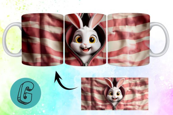 Revitalizing the Gifting Economy: The Strategic Value of Valentine Cute Rabbit 3D Mug Wrap 17 in Modern Creative Workflows