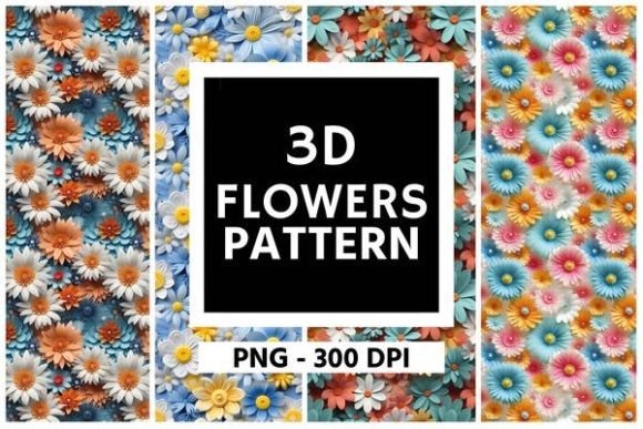 The Evolution of Digital Florals: Why 3D Summer Flowers Pattern 02 is Redefining Visual Trends