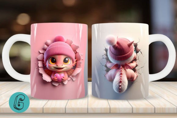 Valentine Dragon 3D Mug Wrap 2 Side 01: A Strategic Asset for Creative Operations