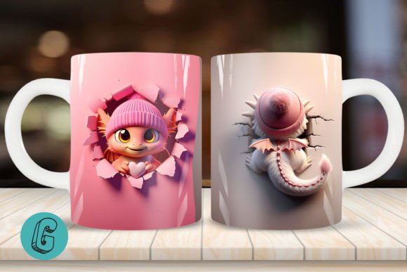 Valentine Dragon 3D Mug Wrap 2 Side 07: A Comprehensive Evaluation
